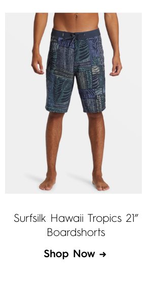 Surfsilk Hawaii Tropics 21" Boardshorts