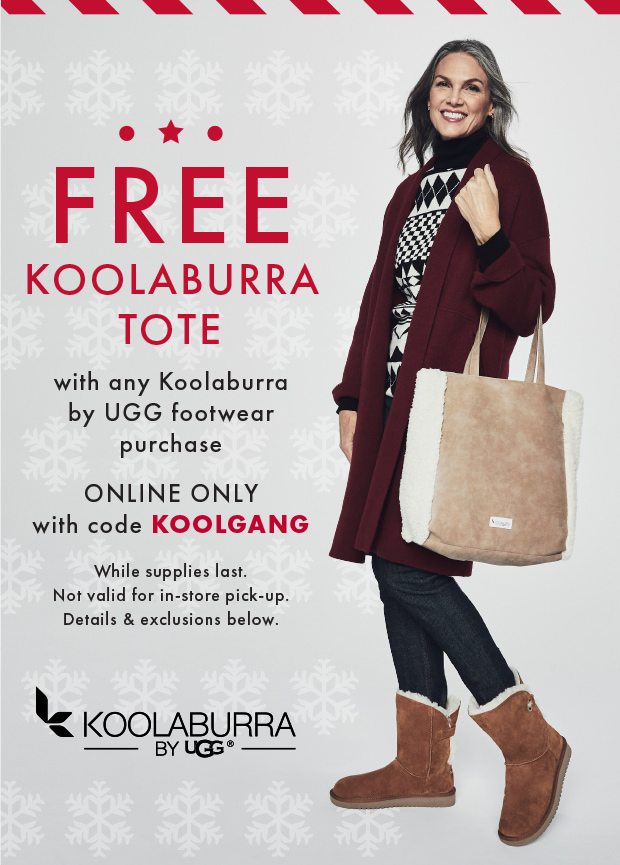 FREE KOOLABURRA TOTE