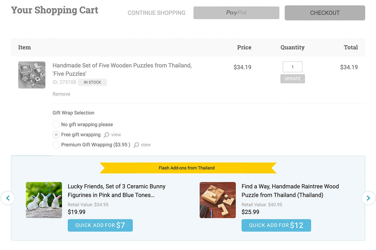 Cart Addons