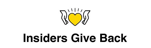 Insiders Give Back