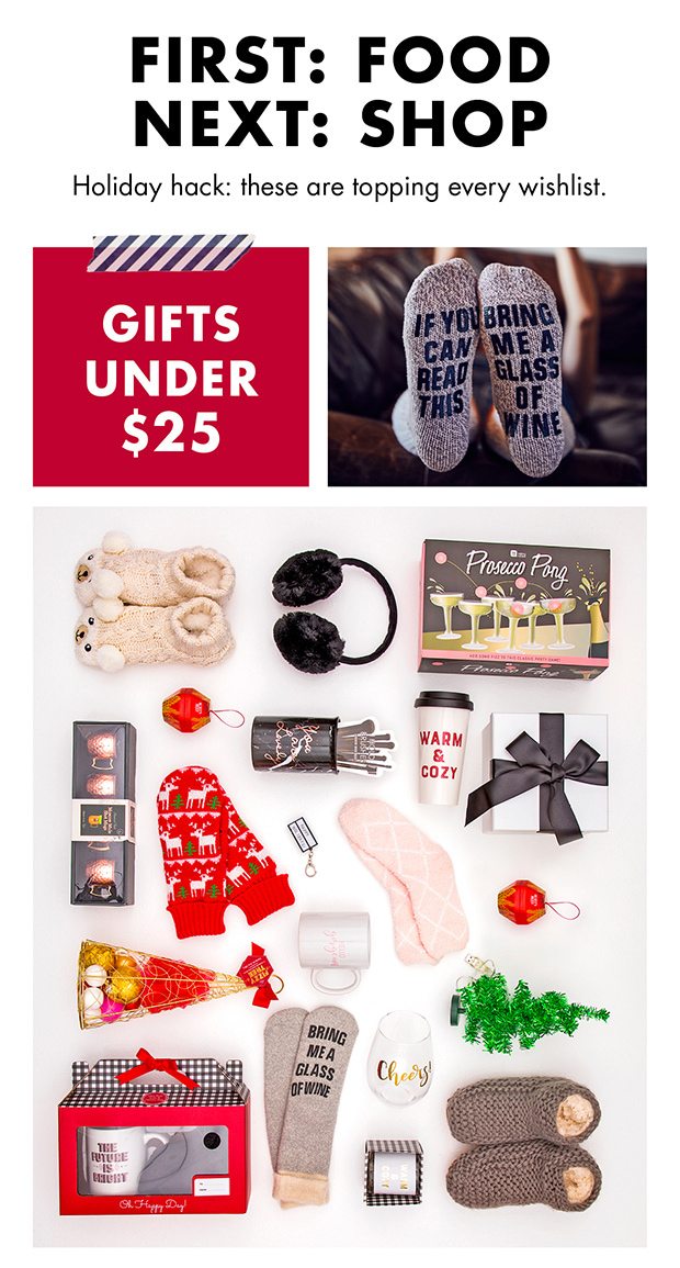 GIFTS UNDER $25