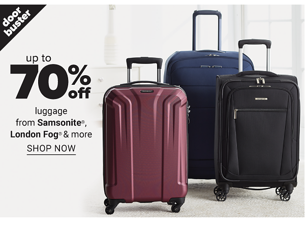 Up to 70% off Luggage from Samsonite, London Fog and more - Shop Now