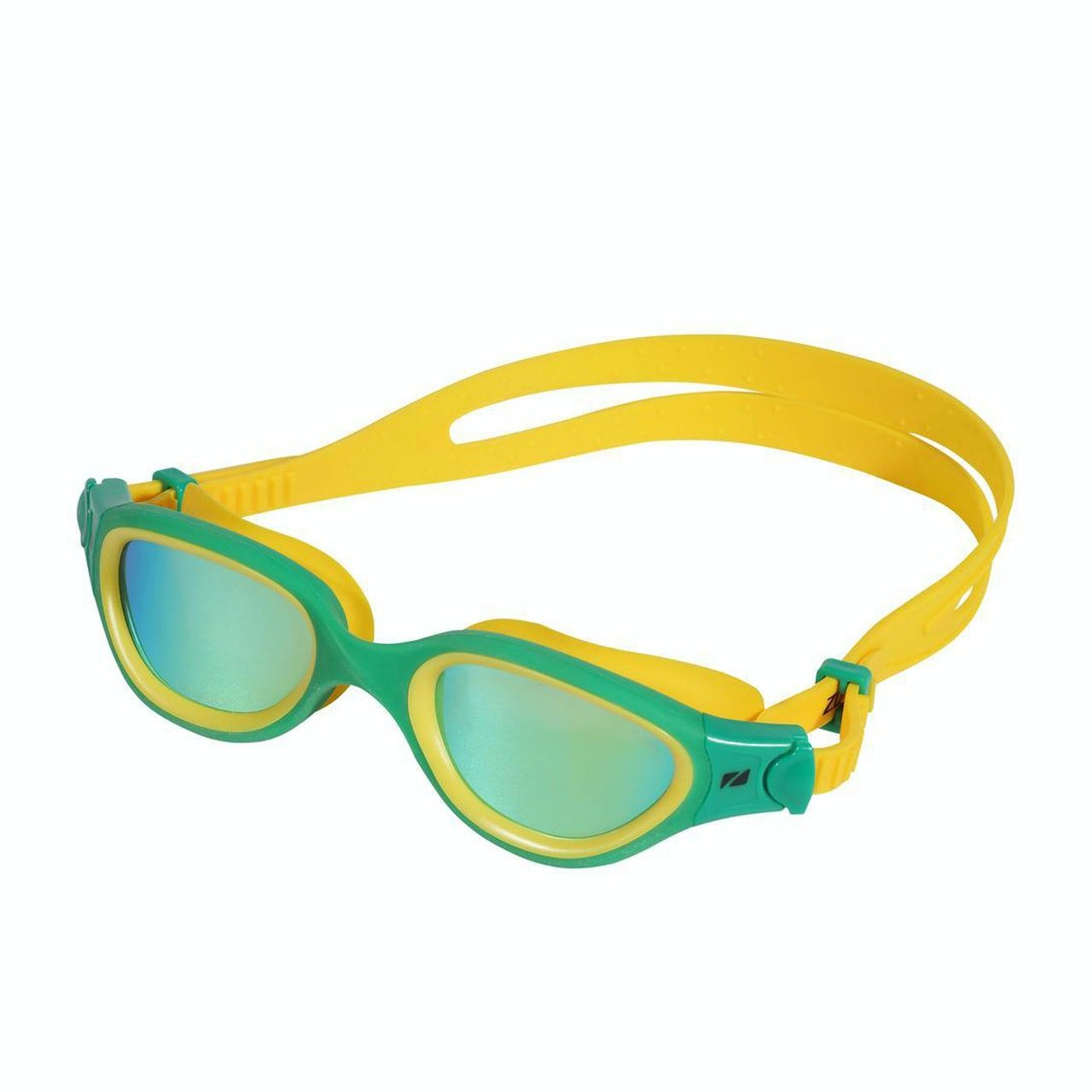 Zone3 Venator-x Josh Amberger Signature Line Swimming Goggle - Green Yellow ~ Polarized Revo Gold Lens