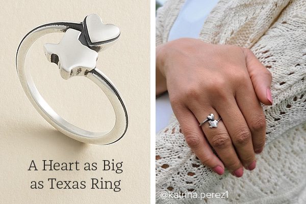 A Heart as Big as Texas Ring