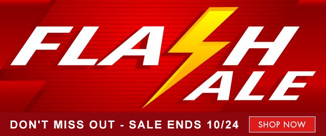 Flash Sale, don't miss out, sale ends 10/24!