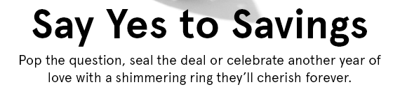 Say Yes to Savings