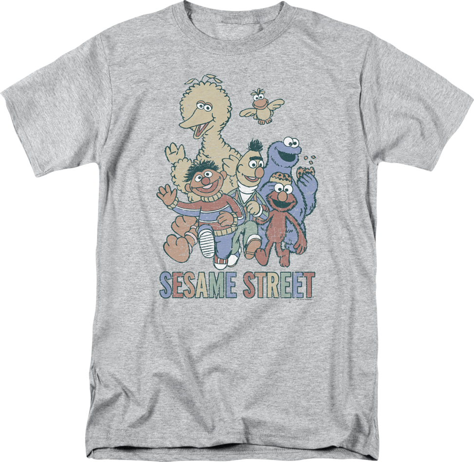 Colorful Sesame Street T-Shirt