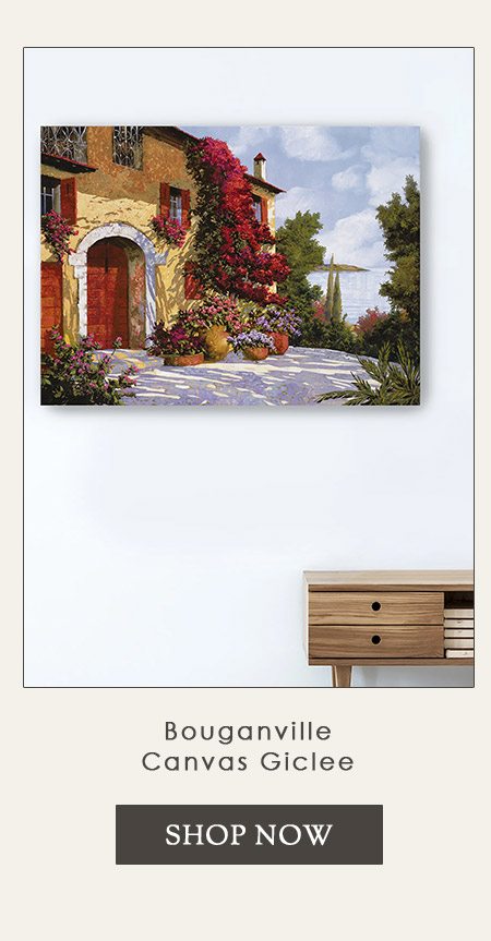 Bouganville Canvas Giclee 