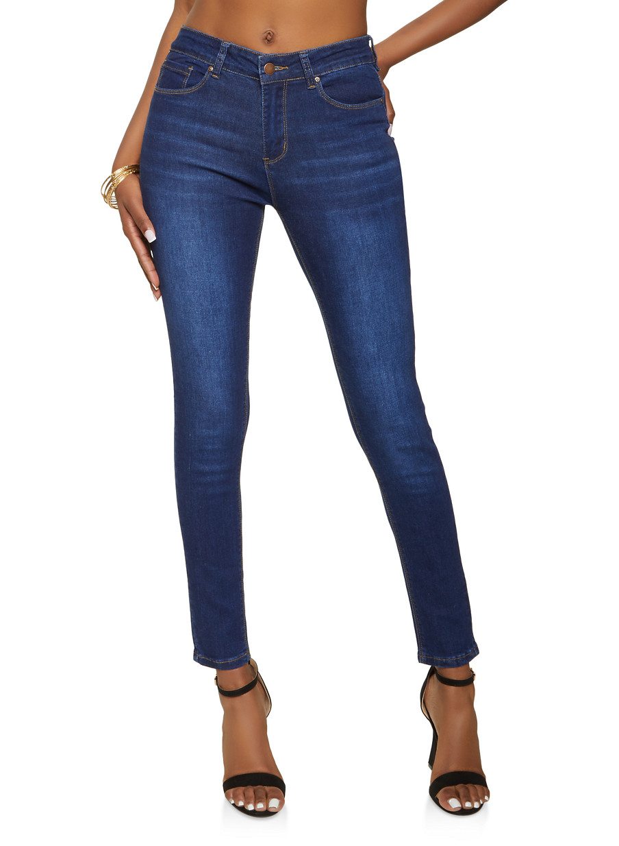 WAX Solid Basic Skinny Jeans