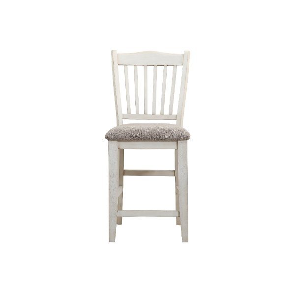 Grace Gray and White Counter Height Stool