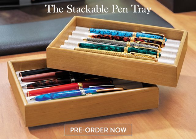 The Stackable Pen Tray