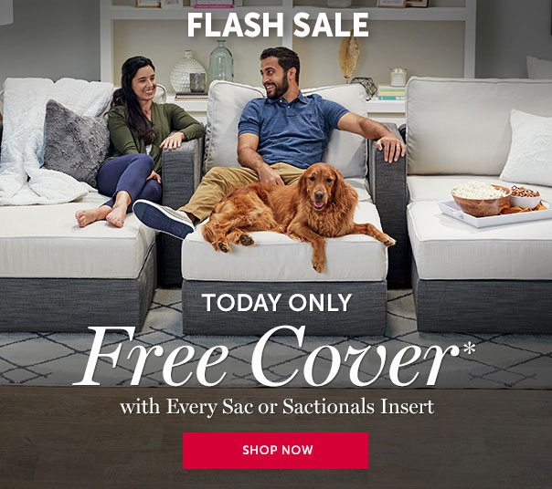 TODAY ONLY - Free Cover with Every Insert*