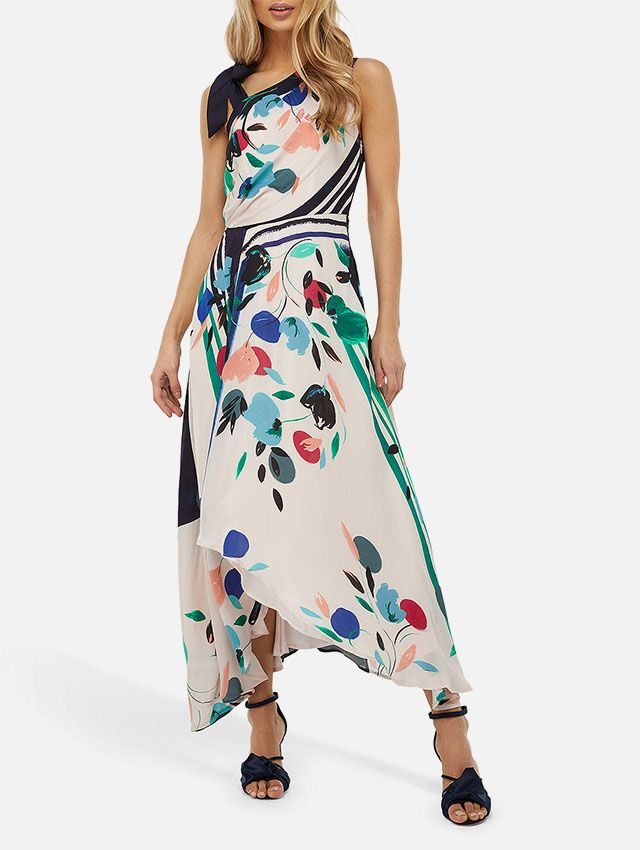 Monsoon Suki Print Midi Dress