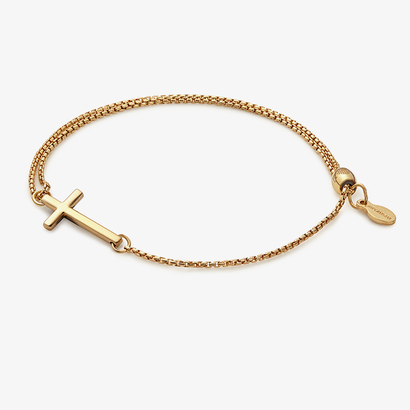 Image of Pull Chain Cross Bracelet