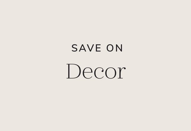 Decor Sale