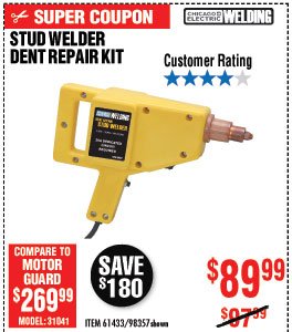 STUD WELDER DENT REPAIR KIT 