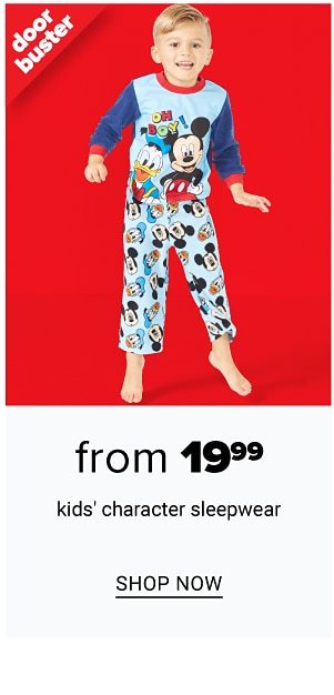 from 19.99 character sleepwear - Shop Now