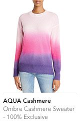 AQUA Cashmere | Ombre Cashmere Sweater - 100% Exclusive