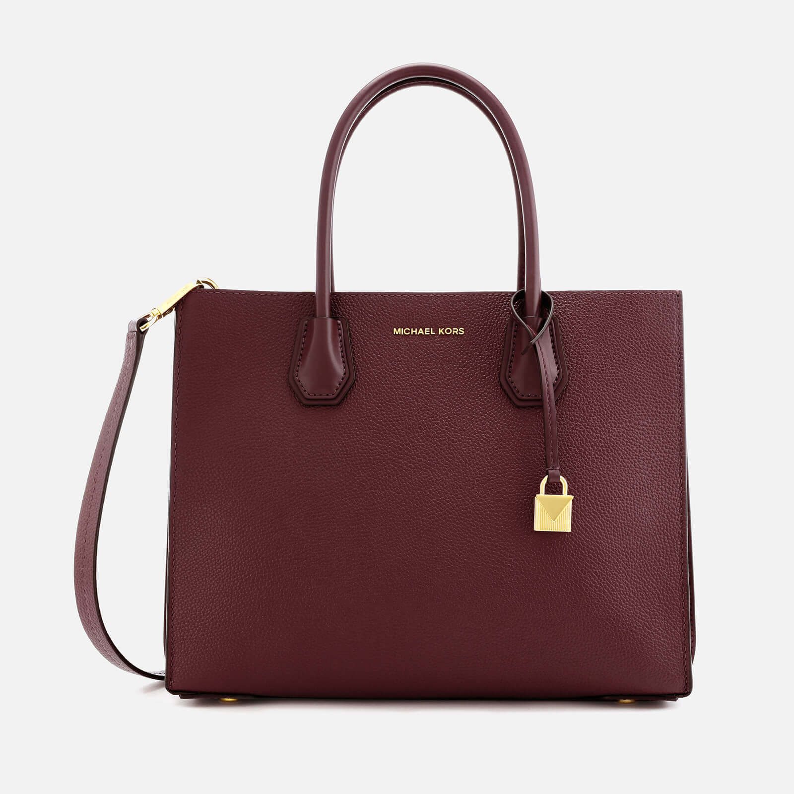 MICHAEL MICHAEL KORS Women's Mercer Accordion Tote Bag - Oxblood