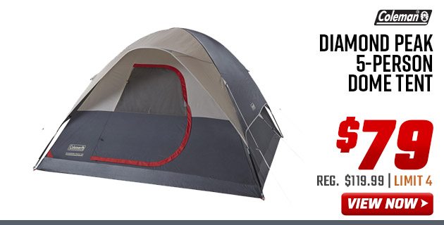 Coleman Diamond Peak 5-Person Dome Tent