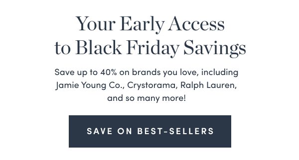 Save Up to 40 Percent Off Best Sellers