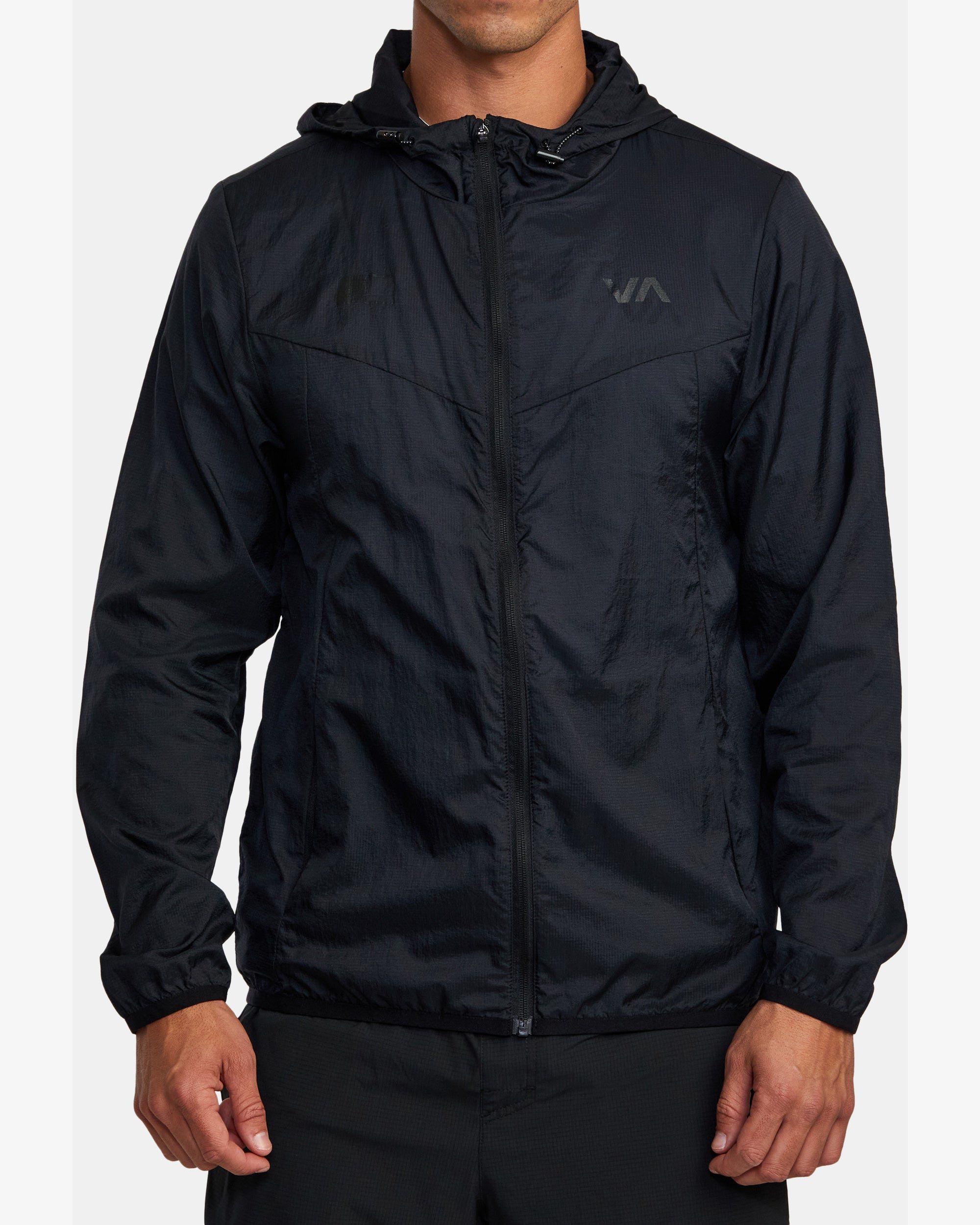 Image of RVCA Runner Lightweight Training Jacket - Black