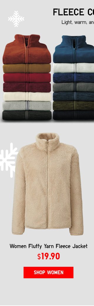 WOMEN FLUFFY YARN FLEECE - NOW $14.90 - SHOP FLUFFY FLEECE