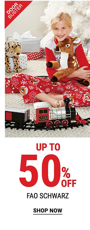 Doorbuster - Up to 50% off FAO Schwarz. Shop Now.