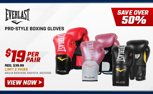 EVERLAST Pro-Style Boxing Gloves