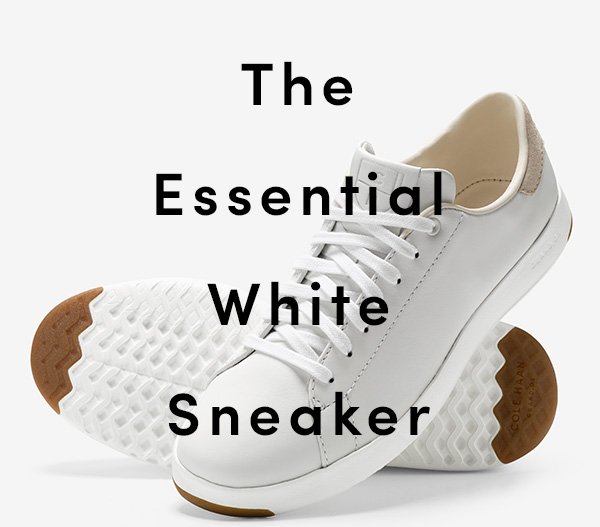 The Essential White Sneaker