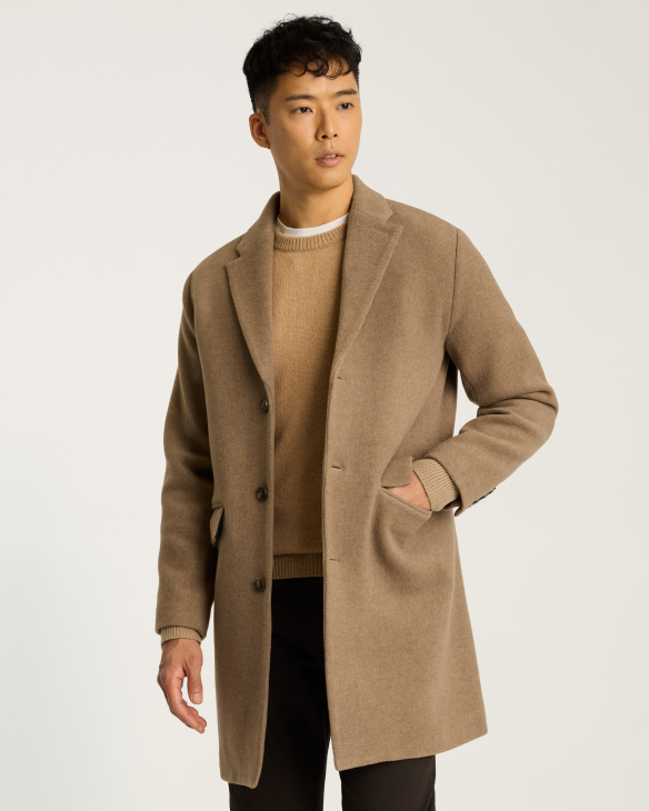 The Italian Wool Cashmere Topcoat