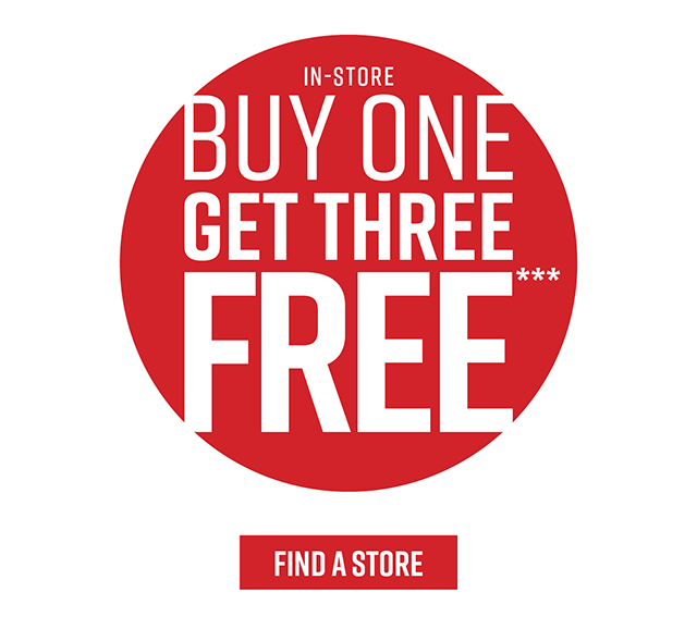 In-Store Buy One Get Three Free