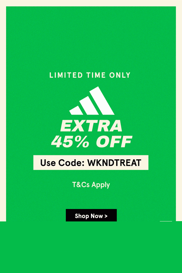 45% Off Adidas!