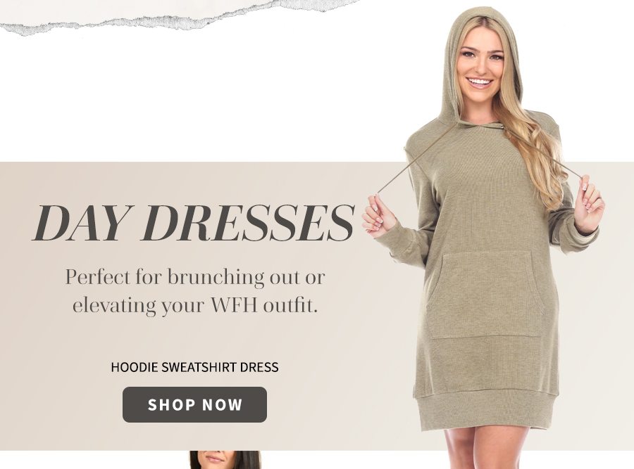 Hoodie Sweatshirt Dress