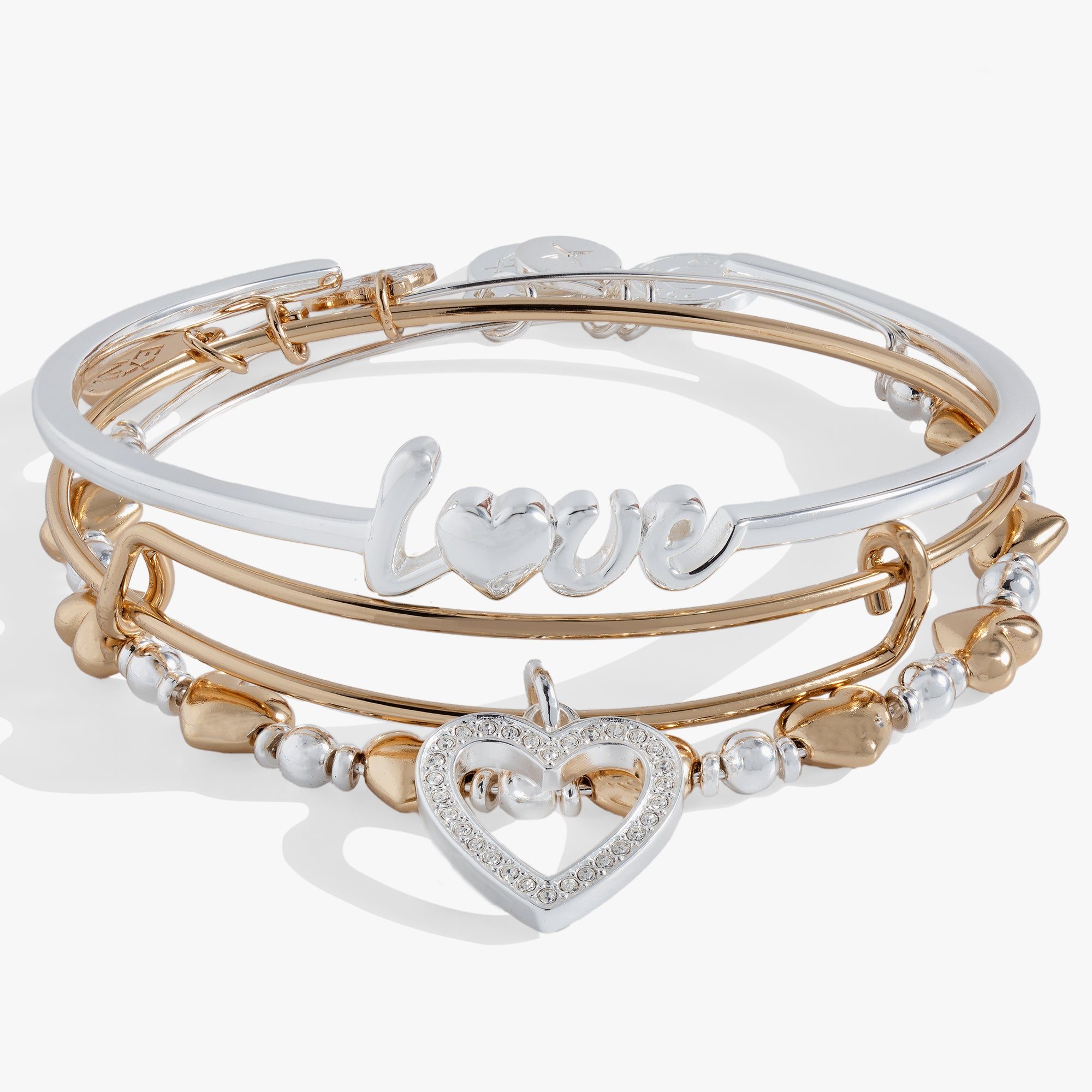 Image of Love Bracelets Set of 3