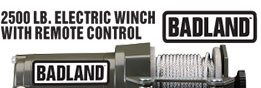 2500 lbs. ATV/Utility Electric Winch with Wireless Remote Control 