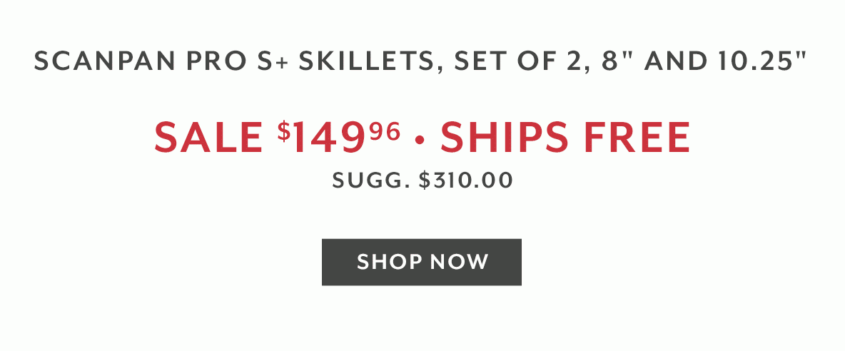 Scanpan Pro S+ Skillets, Set of 2