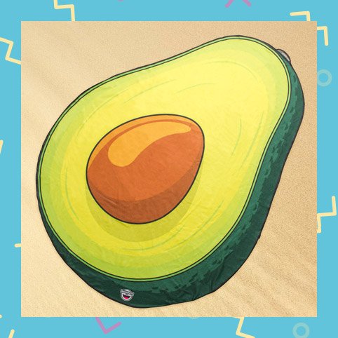 Avocado Beach Towel
