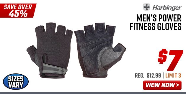 Harbinger Men's Power Fitness Gloves