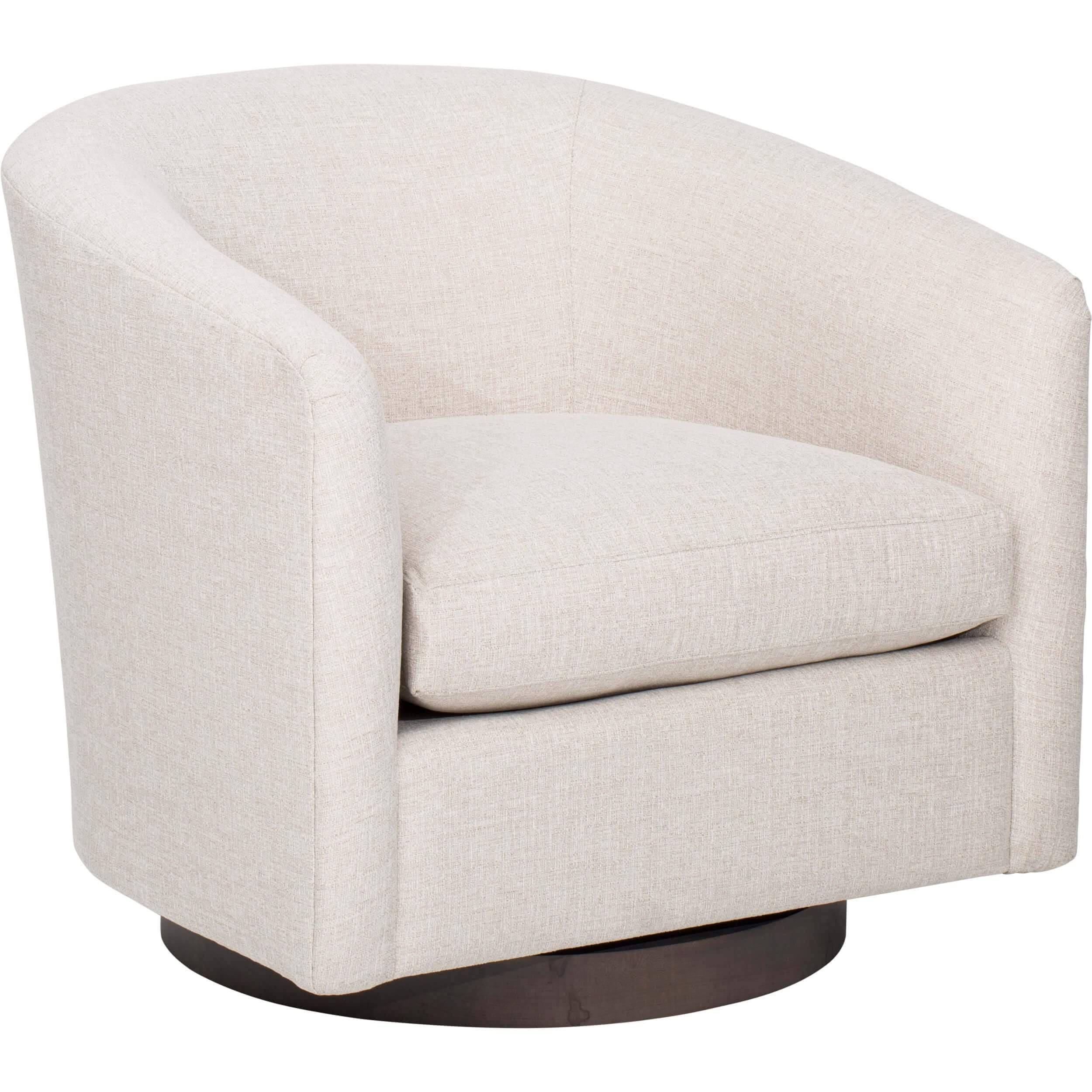 Image of Coltrane Swivel Chair, Cody Alabaster