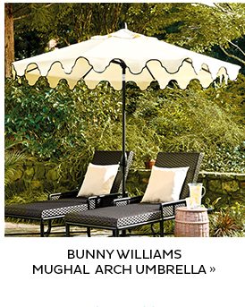 Bunny Williams Mughal Arch Umbrella