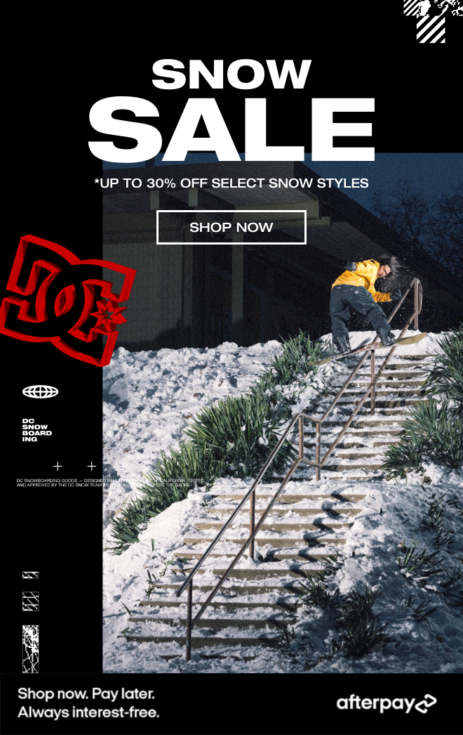 Snow Sale up to 30% Off Select Styles