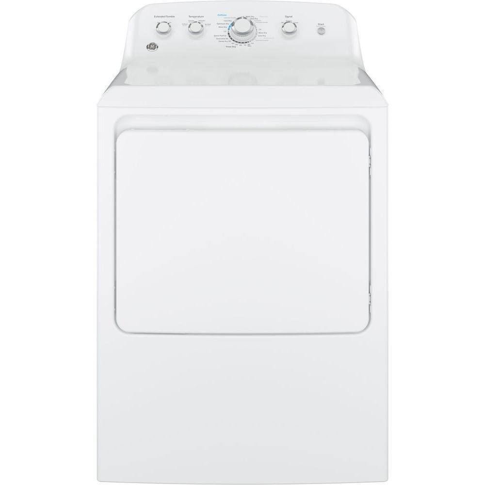 GE Electric Dryer with Auto Dry - 7.2 cu. ft. White