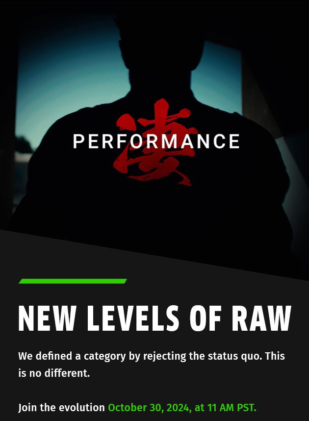 NEW LEVELS OF RAW