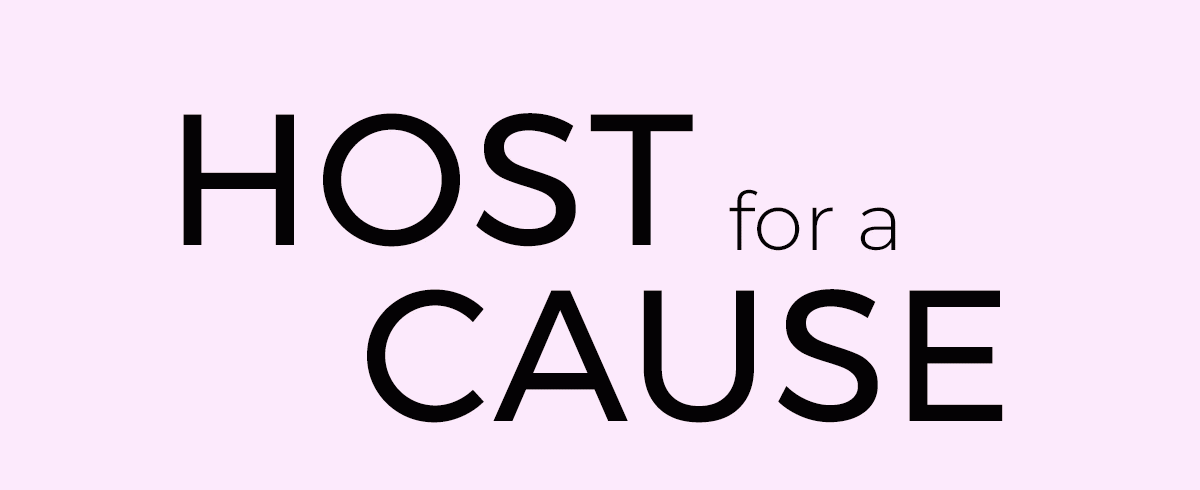 Host for a cause