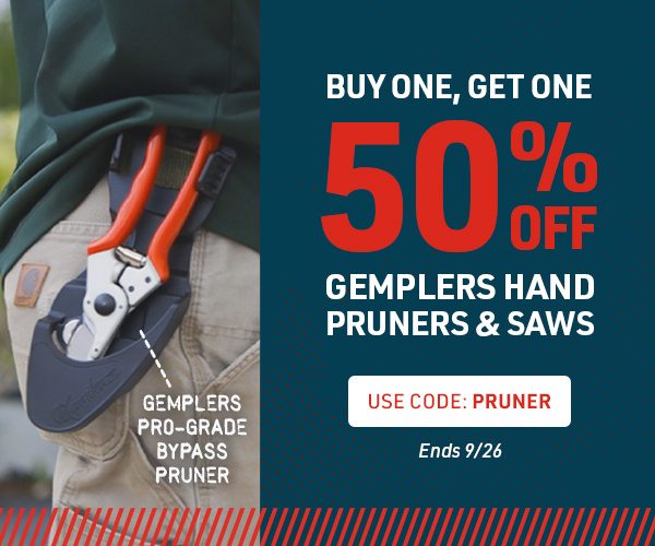 BUY 1, GET 1 50% OFF: GEMPLERS HAND PRUNERS & SAWS