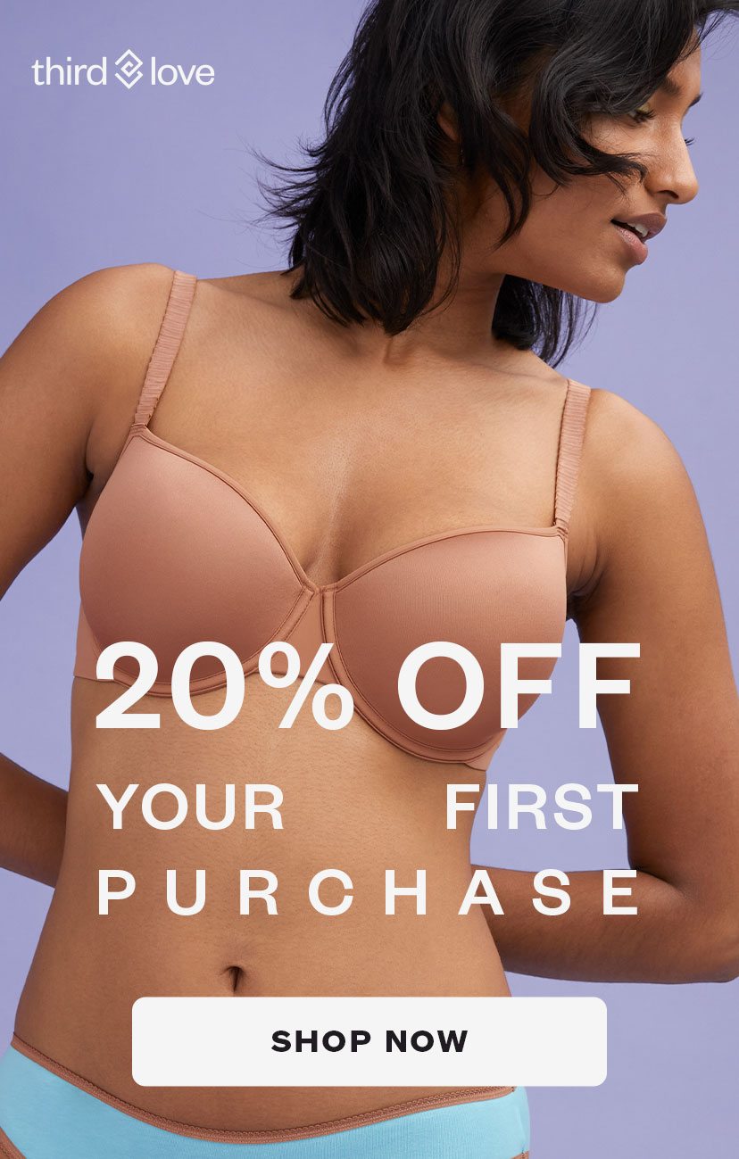 20% OFF YOUR FIRST PURCHASE