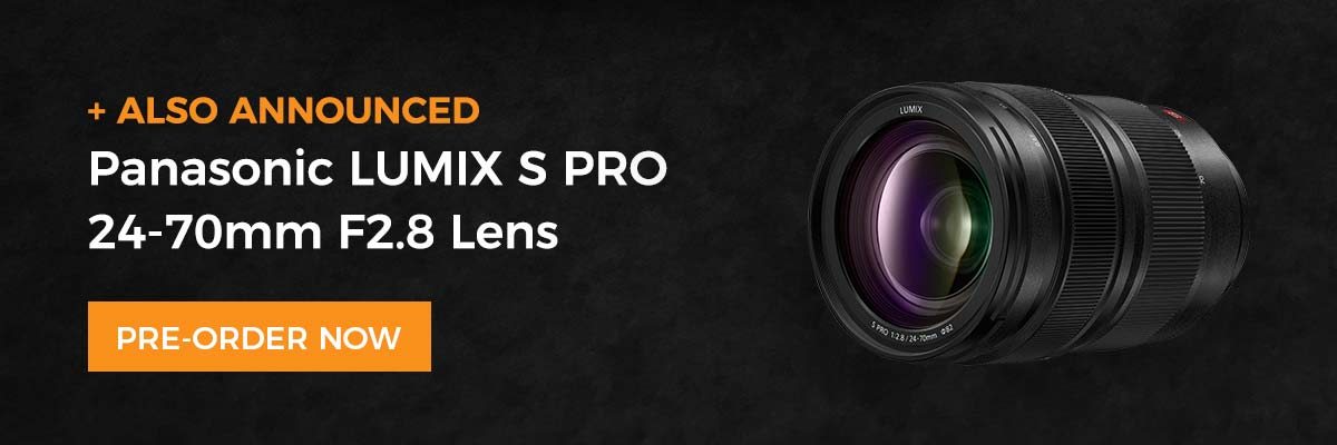 Panasonic LUMIX S PRO 24-70mm F2.8 Lens