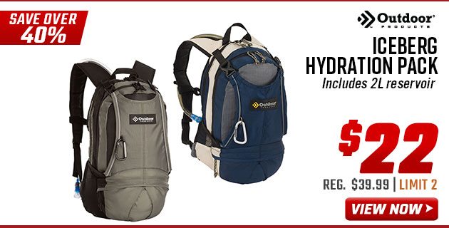 Outdoor Products Iceberg Hydration Pack