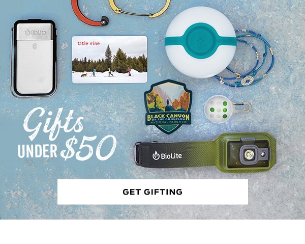 Shop Gifts Under $50 >